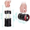 Lampka turystyczna biwakowa LED latarka 3w1