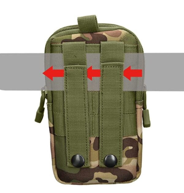 Taktyczna saszetka nerka do paska