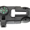 Bransoletka survival opaska 5w1 kompas krzesiwo linka ostrze