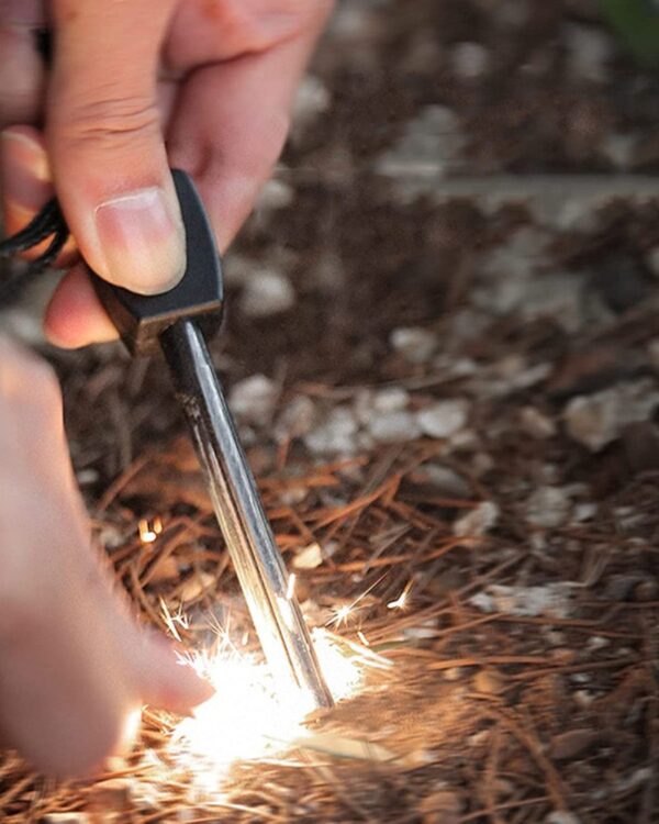 Krzesiwo magnezowe survivalove wojskowe rozpałka