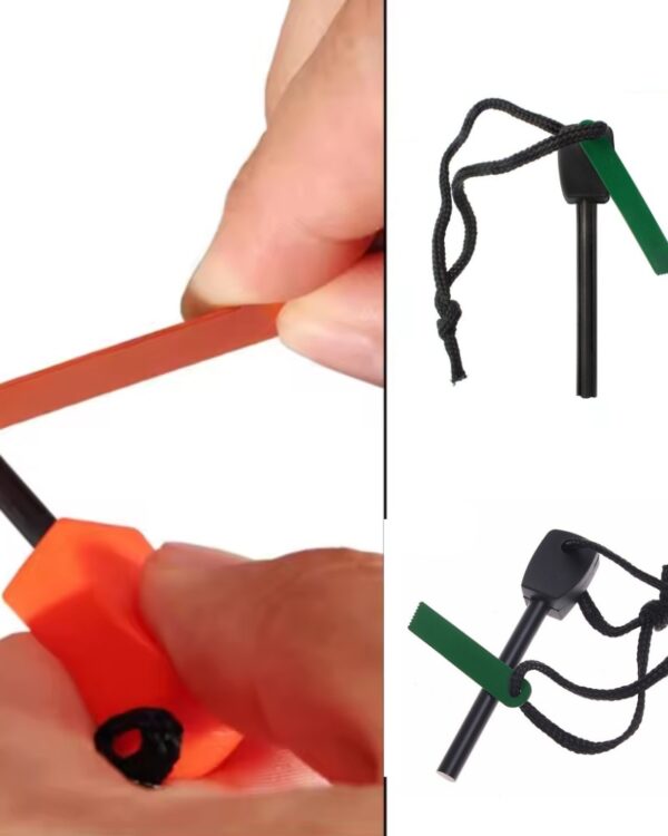 Krzesiwo magnezowe survivalove wojskowe rozpałka