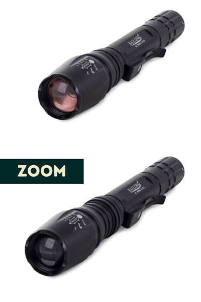 Latarka taktyczna bailong zoom led cree xm-l3-u3