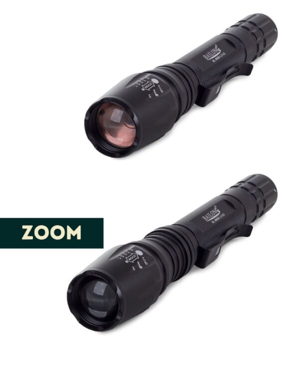 Latarka taktyczna Bailong Zoom Led Cree xm-l3-u3