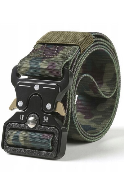 Pas taktyczny militarny wojskowy survival z klamrą Quick Release