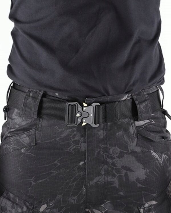 Pas taktyczny militarny wojskowy survival z klamrą Quick Release