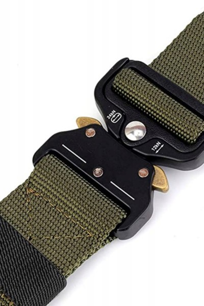 Pas taktyczny militarny wojskowy survival z klamrą Quick Release