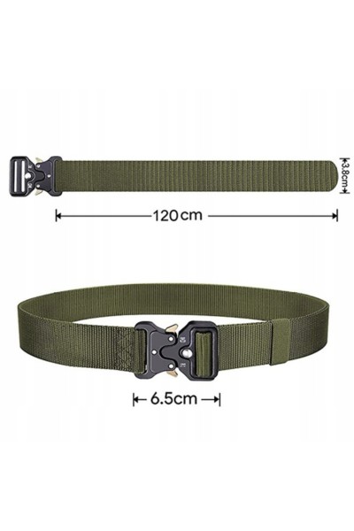 Pas taktyczny militarny wojskowy survival z klamrą Quick Release