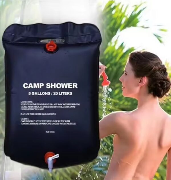 Prysznic solarny Camp Shower turystyczny polowy kempingowy 20l