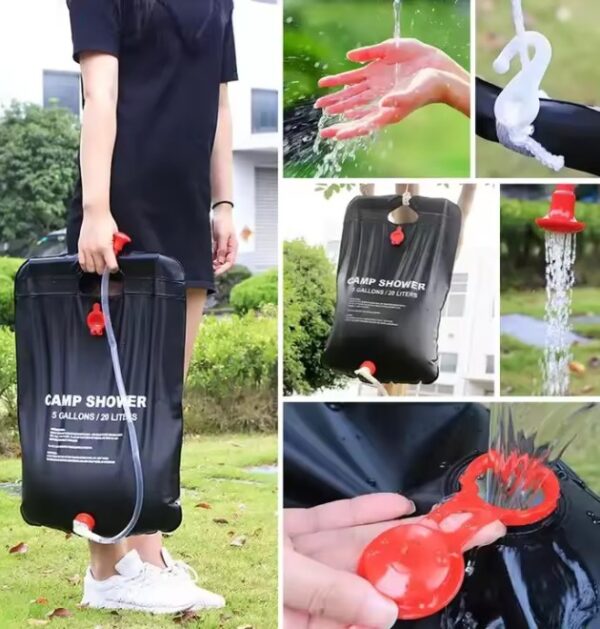 Prysznic solarny Camp Shower turystyczny polowy kempingowy 20l