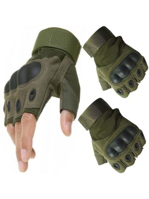 Rękawice taktyczne bez palców wojskowe survival
