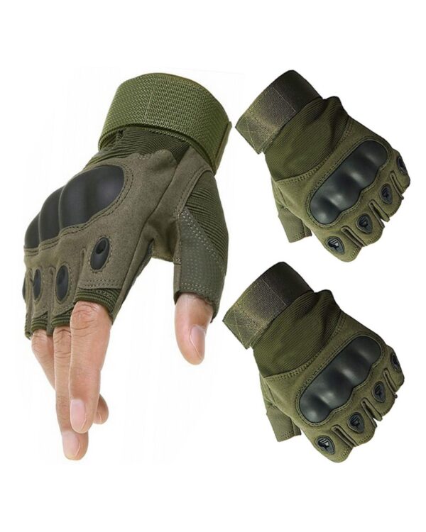 Rękawice taktyczne bez palców wojskowe survival