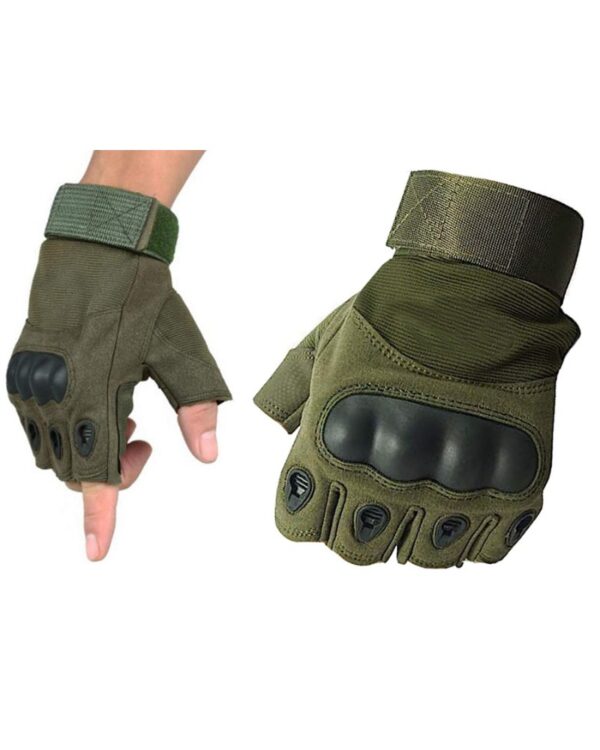 Rękawice taktyczne bez palców wojskowe survival