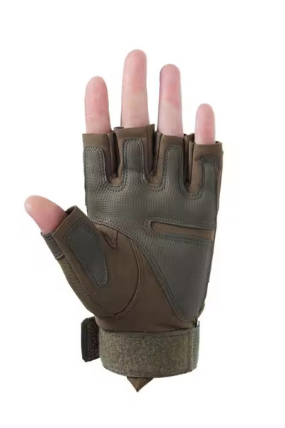 Rękawice taktyczne bez palców wojskowe survival