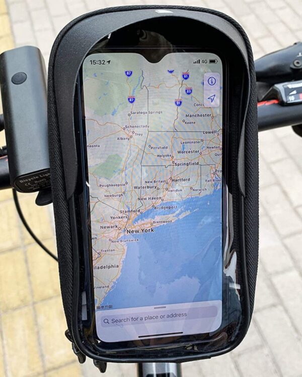 Wodoodporna sakwa rowerowa na telefon torba uchwyt