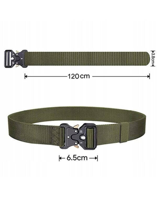 saszetka taktyczna czarna + pas taktyczny czarny