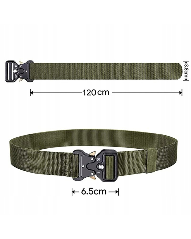 saszetka taktyczna khaki+ pas taktyczny khaki