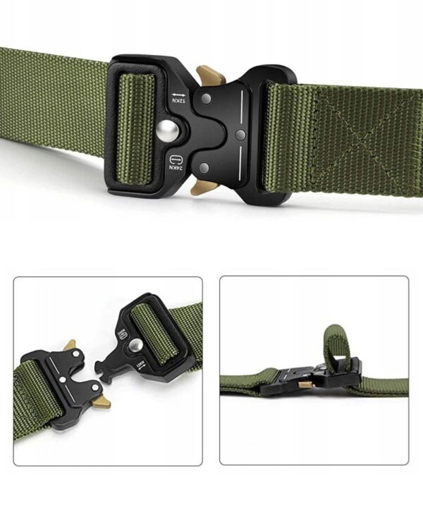 saszetka taktyczna zielony+ pas taktyczny zielony