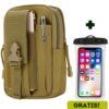 Taktyczna saszetka nerka do paska Tactical Bag + GRATIS Etui wodoodporne
