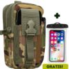 Taktyczna saszetka nerka do paska Tactical Bag + GRATIS Etui wodoodporne