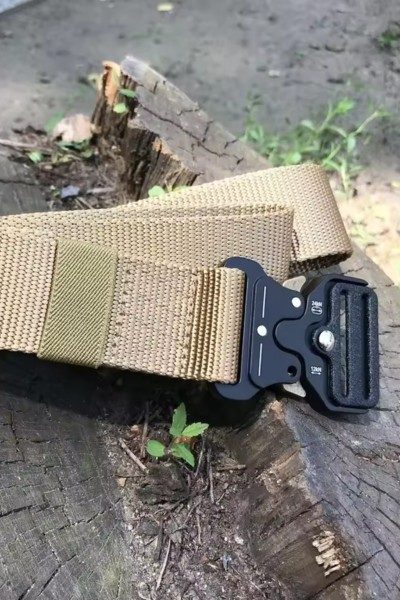 Pas taktyczny militarny wojskowy survival z klamrą Quick Release